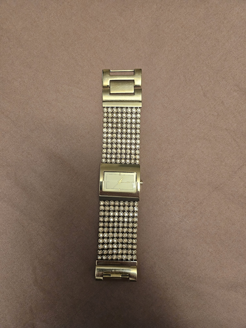 Gold Women’s Mesh Bracelet Watch - DKNY Gold
